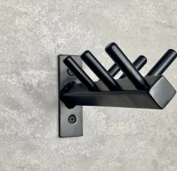 تصویر جاکلیدی و جا لباسی دیواری فلزی مدل آریو 