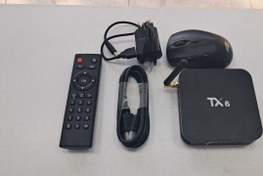 تصویر اندروید باکس TX6 آنباکس شده 