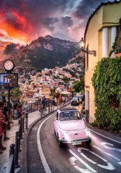 تصویر پازل ۱۰۰۰ تکه چشم انداز جاده ایتالیا 