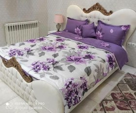 تصویر روتختی دونفره کتان نخ - عکس bedspread