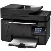 تصویر پرینتر چند کاره لیزری مدل LaserJet Pro MFP M127fw HP (استوک) به همراه کابل برق و کابل usb 