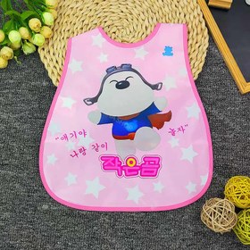 تصویر پیشبند کودک دخترانه مدل چسبی 