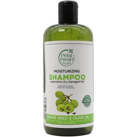 تصویر شامپو تقویت کننده موی خشک 475 میل پتال فرش Petal Fresh Grape Seed And Olive Oil Shampoo For Dry Hair 475ml