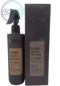 تصویر اسپری محافظتی و احیا مو تاپ کندی Keratin security hair spray TOP CANDY