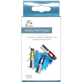 تصویر تیوپ رنگ خالی رایمون 3 عددی 