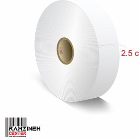 تصویر لیبل تایوک عرض 2.5 سانتیمتر (Tyvek) 