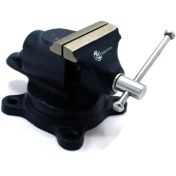 تصویر گیره رومیزی سایز 60 میلی متر فولادی صفحه گردان زیرین مدل TBV/SB/60 برند گروز 