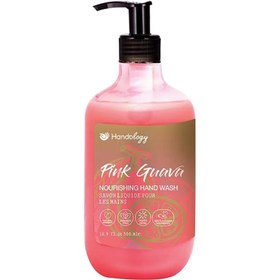 تصویر مايع دستشویی کرمی هندولوژی حاوی رایحه گواوا 500 میل Handology Hand Wash Creamy Pink Guava Scent 500ml
