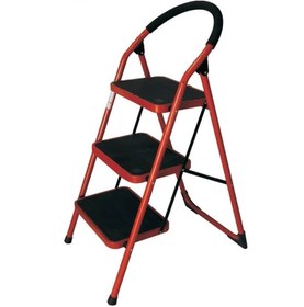 تصویر نردبان فلزی 3 پله 