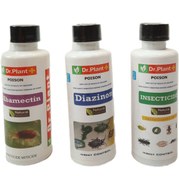 تصویر پک سموم آفت‌کش: ۱۲۵ میلی لیتر (آبامکتین کنه کش+ کنفیدور حشره کش +دیازینون سم آفات جونده)) 