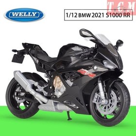 تصویر ماکت موتورسیکلت بی ام و 1/12 BMW S1000 RR WELLY 