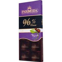 تصویر شکلات تابلت تلخ 96 درصد پارمیدا 80g 