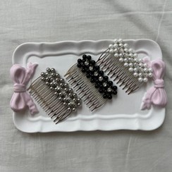 تصویر شانه سر مرواریدی - شیری Accessories