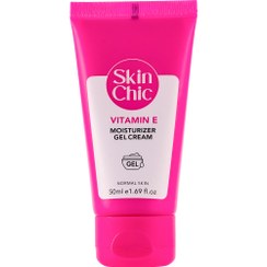 تصویر ژل مرطوب كننده حاوی ویتامین ای 50 میلی لیتر اسكین شیك Skin Chic Moisturizing Gel Vitamin E 50 ml