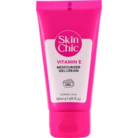 تصویر ژل مرطوب كننده حاوی ویتامین ای 50 میلی لیتر اسكین شیك Skin Chic Moisturizing Gel Vitamin E 50 ml