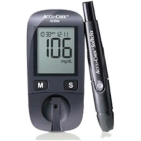 تصویر دستگاه تست قند خون اکیو چک اکتیو ا Accu-Chek Active Blood Glucose Testing Machine Accu-Chek Active Blood Glucose Testing Machine