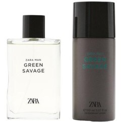 تصویر GREEN SAVAGE EDT 90 ML / 3.04 OZ + DEODORANT SPRAY EDC 150 ML / 5.07 OZ 