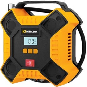 تصویر کمپرسور باد فندکی دیجیتال کنزاکس مدل 5416 Kenzax digital lighter air compressor model 5416