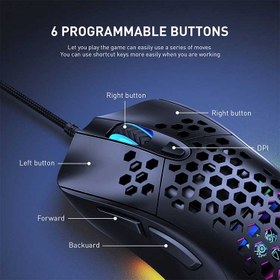 تصویر موس گیمینگ اونیکوما بی سیم Mouse Gaming ONIKUMA CW906 RGB Wireless Mouse Gaming ONIKUMA CW906 RGB Wireless