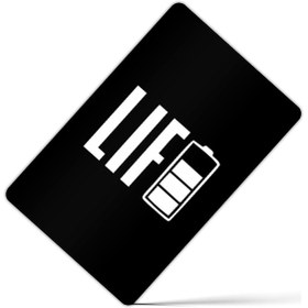 تصویر کارت بانکی فلزی طرح Life2 کد 165 