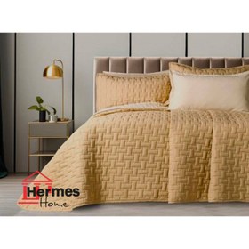 تصویر روتختی پنبه دوزی دونفره هرمس هوم HERMES HOME مدل: 004 HERMES 