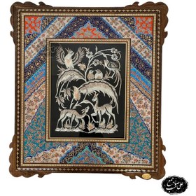 تصویر تابلو قلمزنی 40*30 سانتیمتر کد 500 