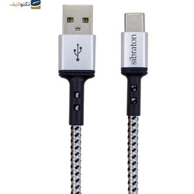 تصویر کابل Type-C سیبراتون مدل S224C طول 1.2 متر Type-C Cable Sibraton S224C