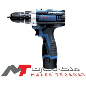 تصویر دریل شارژی پی ای پی CD1201 ولتاژ ۱۲ ولت با باتری لیتیوم 