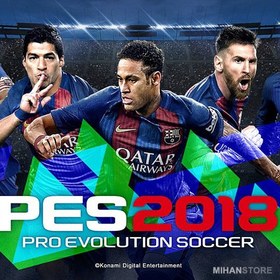 تصویر گردو PES 2018 PC Game Pro Evolution Soccer 2018 خرید بازی کامپیوتری فوتبال پی ای اس 2018 