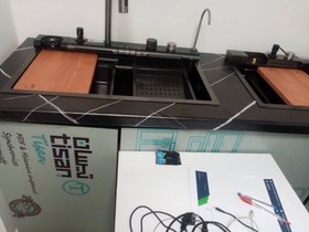 تصویر سینک ظرفشویی پیانویی ۵ کلید بلانو 