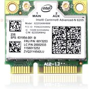 تصویر کارت وایرلس لپ تاپ مدل Intel® Centrino® Advanced-N 6205, Dual Band 