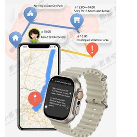 تصویر ساعت هوشمند سیم کارت خور HK ULTRA ONE 4G AMOLED HK ULTRA ONE 4G AMOLED