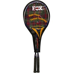 تصویر ست راکت بدمینتون فاکس مدل SUPER POWER (جفتی با نیم‌کاور) 