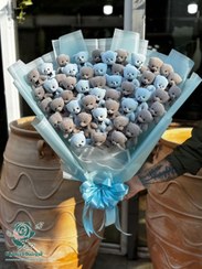 تصویر بوکت خرسی دسته گل عروسکیM13 