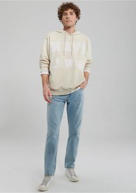 تصویر سویشرت مردانه بژ ماوی | TYCGYJOK4N170593286281032 اورجینال 