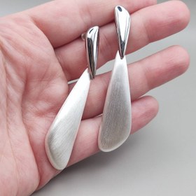 تصویر گوشواره آویز سیلور فانتزی 