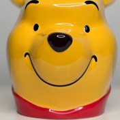 تصویر ماگ سرامیکی دیزنی طرح وینی پو (Winnie the Pooh) مدل برجسته - وارداتی Pooh Head 3D Mug T523