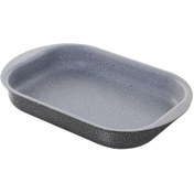 تصویر تابه فر عروس مدل لبه بلند سایز کوچک کد ۰۱۱ aroos oven pan short edge model