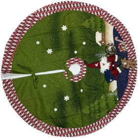 تصویر زیرانداز درخت کریسمس مدل 05 Christmas tree underlay model 05