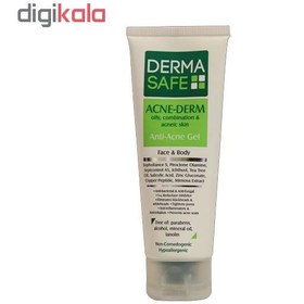 تصویر ژل ضد جوش درماسیف مدل Acne Derm حجم ۷۵ میلی لیتر 