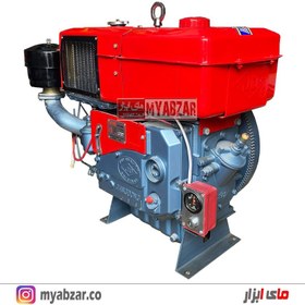 تصویر موتور تک سیلندر دیزلی 33 اسب جیانگ دونگ مدل JIANG DONG ZH1133ND 