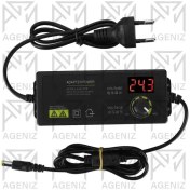 تصویر آداپتور متغیر ۳ تا ۲۴ ولت ۲.۵ آمپر مدل KJS-1509 با نمایشگر 