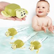 تصویر اسباب بازی حمام کودک و نوزاد مدل لاک پشت کوکی 