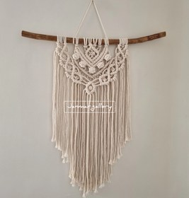تصویر دیوارکوب مکرومه macrame wallhanging