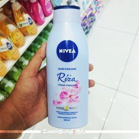 تصویر Nivea Body Lotion Rose &Argan Oil Nivea Body Lotion Rose &Argan Oil