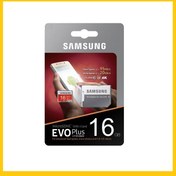 تصویر کارت حافظه microSDXC سامسونگ مدل Evo Plus کلاس 10 استاندارد UHS-I U1 سرعت 80MBps همراه با آداپتور SD 