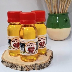 تصویر روغن هسته انار 60 سی سی خالص بسیار موثر در رفع چین و چرو و جای جوش لایه بردار قوی رفع سیاهی دور چشم 