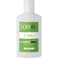 تصویر شامپو درمانی و تراپی موهای نسبتا چرب ساینس 200 میل - حجم 200 میل Science Shampoo flowing Seborrhea 200 ml