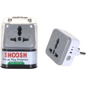 تصویر تبدیل برق 3 به 2 تایمر دار Shoosh مدل SH90 SMO