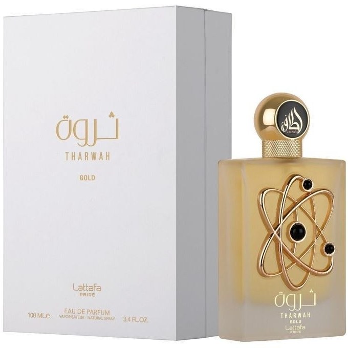 خرید و قیمت عطر ادوپرفیوم زنانه لطافه مدل ثروه گلد حجم ۱۰۰ میلی‌لیتر شیرین  گرم | ترب